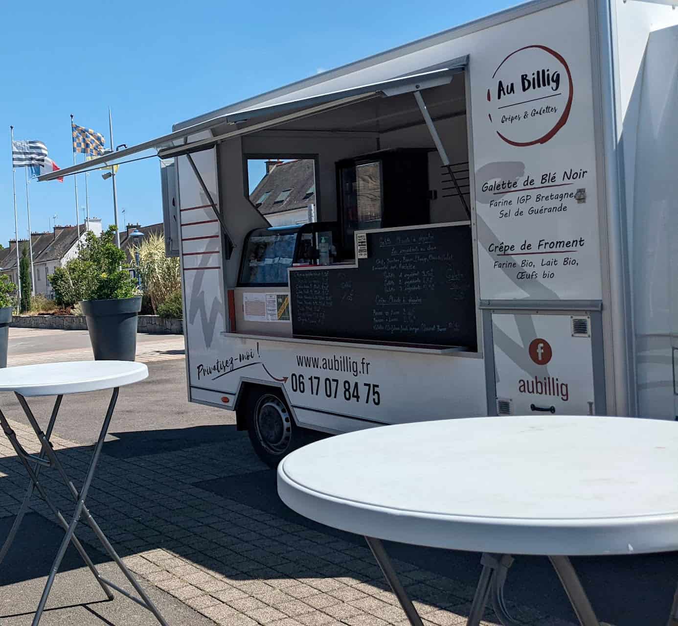 Food truck Au Billig - Crêpes et galettes en Loire Atlantique